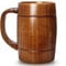 Ayiaren 24 oz Large Wooden Beer Mug Best Wood Viking Cup Wooden Tankard Mug for Men Women Drinking Stein Tea Cup Male Coffee Mug Gifts for Beer Lovers Handmade Masculine Mug Man Big Cool Beer Mugs