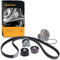 BESTPRICE Zahnriemen + Rollensatz + Wasserpumpe