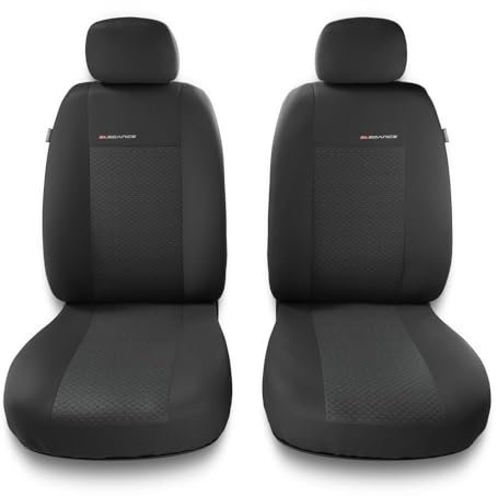 Mossa - Universal Sitzbezüge Auto kompatibel mit FIAT Panda II, III (2003- ) - Autositzbezüge Schonbezüge für Autositze - 2UNE-3