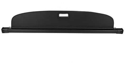 OTOZUM Kofferraum-Abdeckung Kompatibel Mit VW Für Tiguan 2018 2019 2020 Gepäckablage Aufbewahrungsvorhang Schwarz Auto Heckkoffer Heckschattenabdeckung Abdeckung Heckkoffer Hutablage