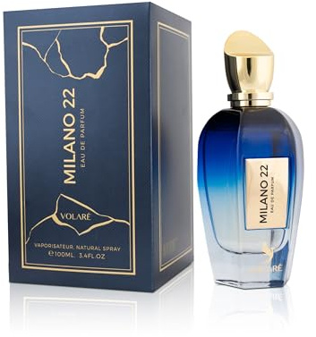 Milano 22 Eau de Parfum 100 ml – Unisex Zitrus-Aromatischer Duft mit Minze, Zitrone & Moschus | Frisch, Modern & Langanhaltend