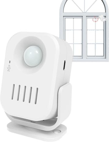 Professionelle Tür-Eingangstürklingel – Alarmglocke mit Bewegungssensor, kabellose Sicherheitsklingel, intelligenter Willkommensalarm | Automatische Türglocke für Geschäft, Ma