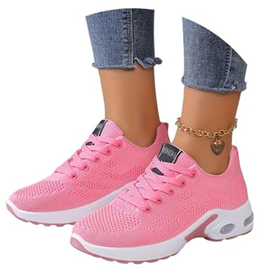ticticlily Baskets Femme Chaussures De Marche Sport Sneakers Légères Respirantes Antidérapantes pour Running Fitness Course