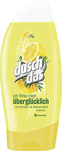 Duschdas “Überglücklich” Shower Gel, Pack of 6 (6 x 250 ml)
