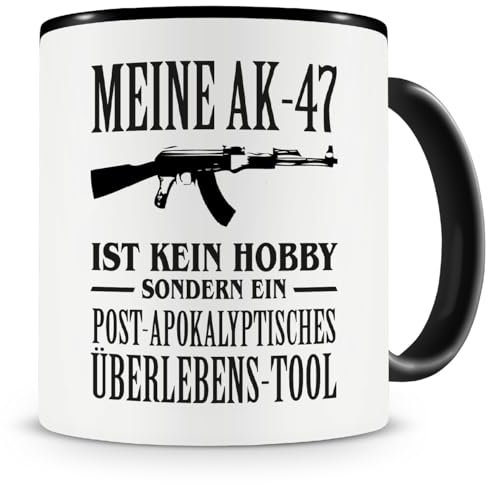 Samunshi® Meine AK-47 ist kein Hobby Tasse Kaffeetasse Teetasse Kaffeepott Kaffeebecher Becher