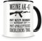 Samunshi® Meine AK-47 ist kein Hobby Tasse Kaffeetasse Teetasse Kaffeepott Kaffeebecher Becher