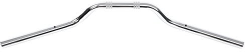 KIMISS Motorcycle Handle Bar 22mm Steel Motorcycle Tracker Handlebar Drag Bar(Black)