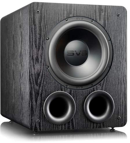 SVS PB-2000 Pro - Subwoofer con puerto de 12 pulgadas (ceniza negra premium)