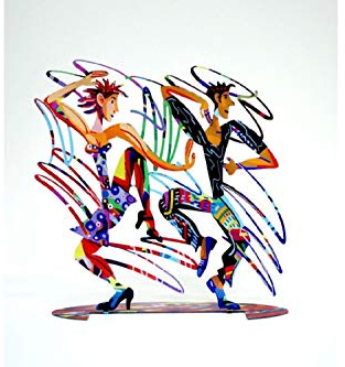 David Gerstein Art Dancers Twisters Metall-Skulptur