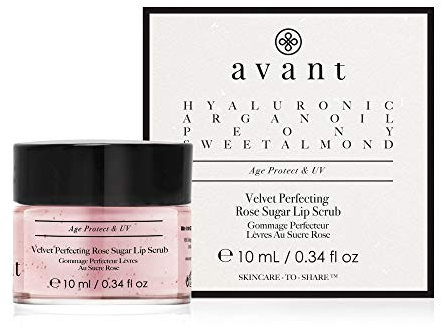 Avant Samtige Rose Zuckerpeeling für die Lippen | 1x10ml