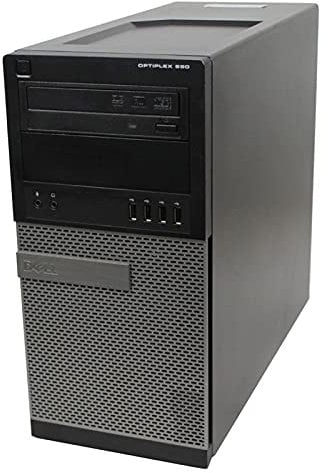 PC Tour Dell OptiPlex 990 Intel G630 RAM 8Go Disque Dur 500Go Windows 10 WiFi (Reconditionné)