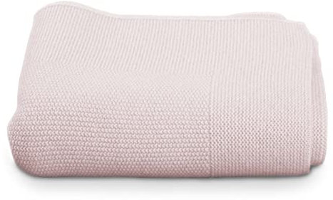 Ehrenkind® Babydecke | Kuscheldecke aus ECO Lammwolle ROSA| Baby Erstausstattung Neugeborene | Krabbeldecke für Baby