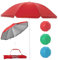 Stephans Möbelbörse Sonnenschirm - Strandschirm - Gartenschirm - Balkonschirm - Sonnenschutz - LSF 30+ - inklusive Tragetasche, Neigefunktion, Höhenverstellbar - 160cm (Blau)