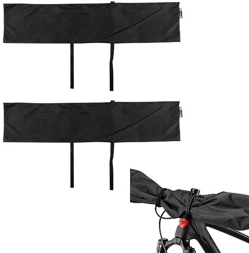 HOUSON 2PCS Ebike Handlebar Covers, Handlebar Protection Cover for E-Bike Handlebar Transport Protection