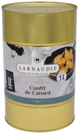 Jean Larnaudie Confit de Canard 12 Cuisses - Entenkeulen Enten-Confit 3825g
