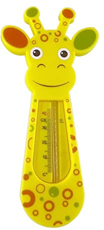 Wasserthermometer für Babys, Badethermometer, schwimmendes Badethermometer für Babys, in Form einer Giraffe, Badewanne für Babys, zur Messung der Wassertemperatur für Kleinkinder