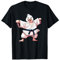 Lustige Mollige Ente Kung Fu Karate Judo Taekwondo Kampfsport T-Shirt