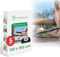 Novatool 5 Stück Fliegengitter Dachfenster ohne Bohren 130x150 anthrazit individuell kürzbar Insektenschutz Fliegennetz Fensternetz Mückennetz Mückengitter Fenstergaze