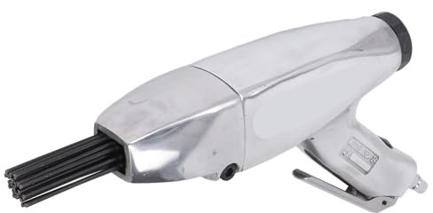 Pneumatischer Rostentferner, 4000 Bpm, 23 Nadeln, 1/4-Zoll-Nadelentroster, Gehäuse aus Legiertem Stahl mit Federgriff, Vorderer Auspuff Zum Entfernen von Rost, Farbe und