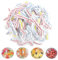 150 Pcs Colorful food cover, Food Covers, Bowl Covers, Food Storage Covers Lids, Universal Elastic Polyethylene Bowl Lids Kitchen Supplies for Fruit/Vegetable/Meat/Food (Diameter ≤ 23cm/9in)