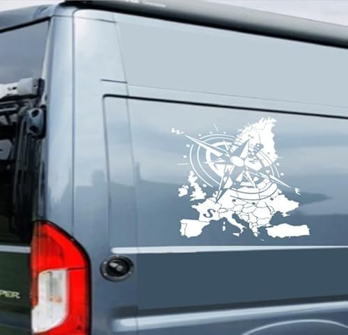Kompass Aufkleber in verschiedenen Farben und Größen (Sm1/16 pers.)