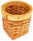 Rattan Pencil Holder, Handmade Wicker Pen Cup Makeup Brushes Holder, Woven Vine Desk Organizer Pen Container Box For Office & Home Desktop, Kitchen Utensil Cutlery, Cylinder