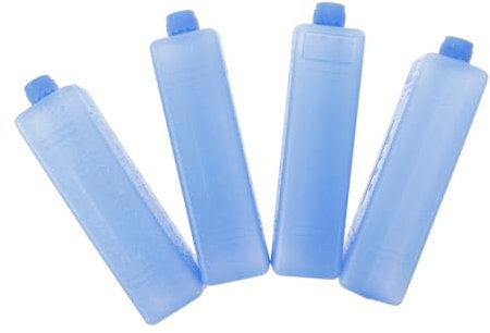 Warmhm 4pièces Packs De Glace Réutilisables Pour Refroidisseur Et Climatiseur Accessoires De Conservation Alimentaire Compact Et Léger Pour Camping Et Usage Domestique