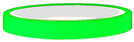 Nastro fluorescente - Nastro che si illumina al buio | Nastro luminoso | Nastro adesivo di sicurezza che si illumina al buio | Nastro riflettente | Riflettori fluorescenti a nastro fluorescente per le
