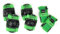 Madivo Dino Set 2in1 Inliner/Triskates VERSTELLBAR | ABEC-5 Rollschuhe | Inlineskates umbaubar zu Rollschuhe | Grün/Schwarz | Größen: 26-29, 30-33 (NUR SCHONERSET)