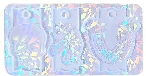 Placa de nombre de taza con agujero resina moldes molde de silicona fabricación personalizada taza tapa marcadores moldes para botella de agua