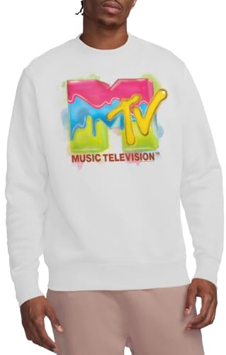 MTV - Logo MTV Paint Logo Crew Sweatshirt