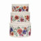 Elite Tins Emma Bridgewater Garden Flowers Set of 3 Round Cake Tins - 250 (d) x 145mm 225 (d) x 120mm 195 (d) x 95mm