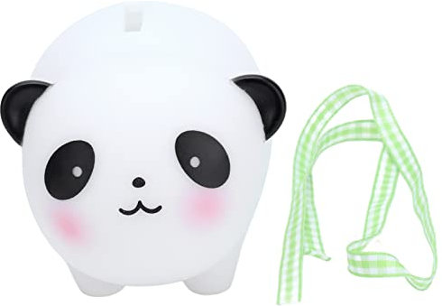 Kinder Piggy Bank Sturdy Safe Cartoon Bank für Mädchen (Panda -Muster)