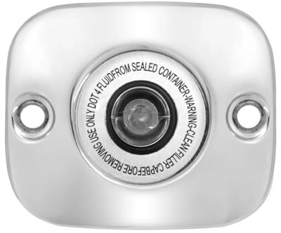 EHYSYN Bremssattel Abdeckungen Fit Für Harley Touring Road King Softail Fat Boy Ocia Softail Street Bob Motorrad Vorne Bremse Abdeckung(Chrome Cover)