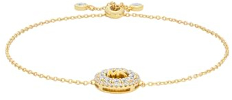 Michael Kors Women's Gold tone Semi precious with slider closure bracelet