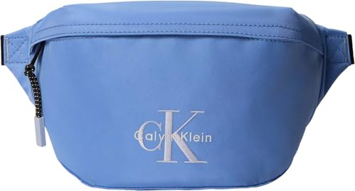Calvin Klein Herren Bauchtasche Bold mit Logo, Blau (Marina), Einheitsgröße