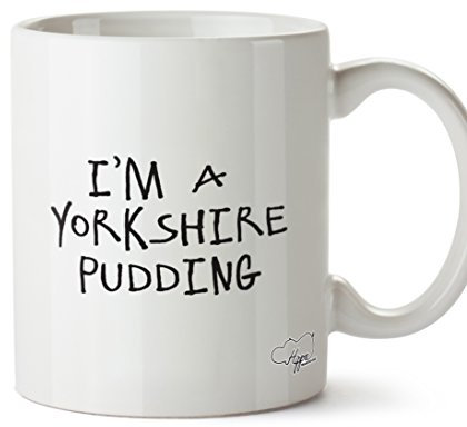 Hippowarehouse I'm a Yorkshire Pudding Printed Mug Cup Ceramic 10oz