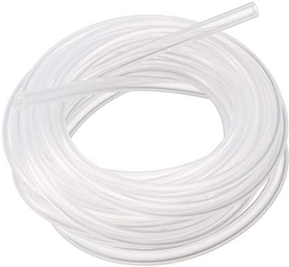 sourcing map 2mm x 4mm Chaleur Résistant Doux Silicone Tube Tuyau Tube 2 Mètre Long Transparent