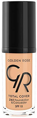 Fond De Teint Et Correcteur 2 En 1 - Total Cover - N07 Naturel - Golden Rose - Fond De Teint - Tc07 Naturel 30 Ml