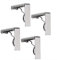 Xrten 4 Pcs Pinces à Nappe Ensemble de Acier Inoxydable Nappe Clips Anti-Glissant, Fixe-Nappe à Ressort