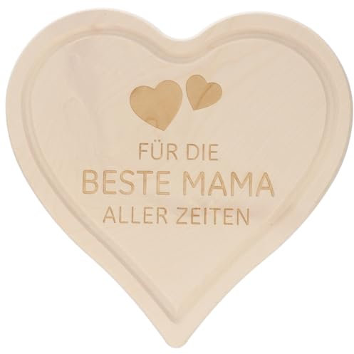 Spruchreif · Frühstücksbrettchen aus Holz · Brotzeitbrett mit Gravur · Geschenk für Familie · Herzbrettchen · Familiengeschenke · Geschenk zu Weihnachten