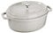 Staub Cocotte oval White Truffle 27cm