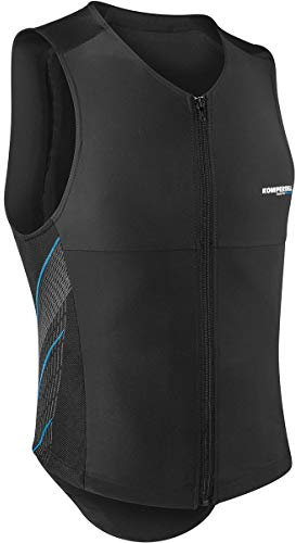 Komperdell Unisex Super Eco Weste, Schwarz, Blau, L EU