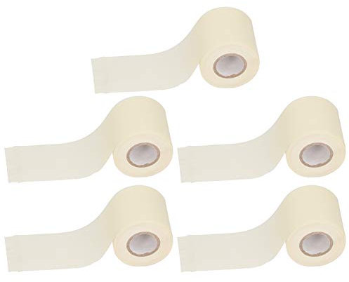 Cikonielf 5 Stück Klimaanlage Rohrband PVC Ölbeständiges Rohr Schutz Tragbare Wickelbänder 6 cm Breite(yellow)