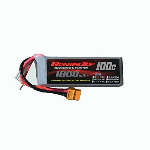 RoaringTop 1800mAh 100 C 3S 11.1V RC Batterien Für RC Lipo Batterie with XT60 for RC Evader BX Car Truggy Truck RC Airplane Quadcopter Helicopter