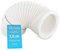 DL-pro 1,5m Tubo flexible para salida de aire Ø 100 / 102mm para aire acondicionado,secadora de ropa y campana extractora de cocina