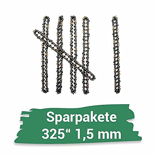 5+1 Sägeketten.325 1,5mm 78 TG 50cm für DOLMAR, Husqvarna, Zenoah - SKOLS.de