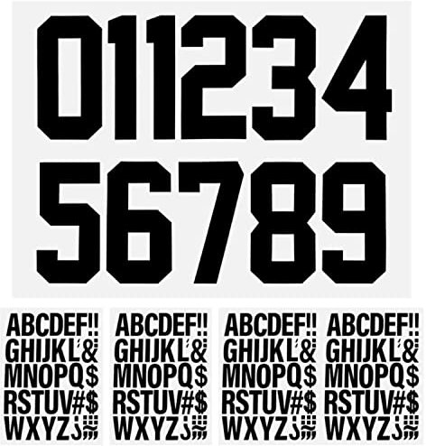 147 lettere numero Y per stiratura, impermeabile 20cm numero stiratura e 5cm lettere per stiratura pellicola , abbigliamento per sport di squadra, maglie sportive per pallacanestro, calcio e baseball