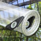 Lonas Impermeables Transparente Exterior con Ojales, 0,35 mm Plegable Lona de plástico PVC para Invernadero Jardines Camiones Cenadores terrazas Camiones（0.8 m*2.5m）