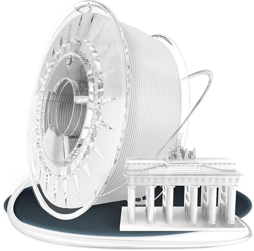 Vision 3D® PETG Filament 1.75 - [1KG Spule] 3D Drucker Filament PETG - Wasserfest, Hitze- & UV-beständig - Outdoor geeignet - kompatibel mit FDM 3D-Druckern incl. Slipbag